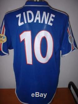 France Adidas XL 2000 Zidane Football Soccer Shirt Jersey Vintage Real Madrid H