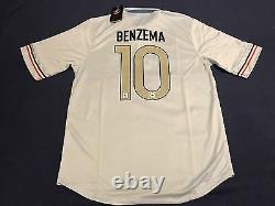 France Benzema Soccer Jersey Size L Real Madrid Ronaldo Barcelona Messi Mexico