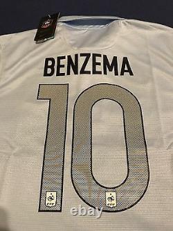 France Benzema Soccer Jersey Size L Real Madrid Ronaldo Barcelona Messi Mexico