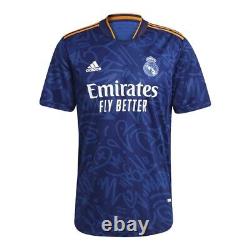 GM6775 adidas Real Madrid Men's Authentic Away Jersey 2021/22 (Size S & 2XL)