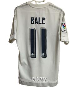 Gareth Bale Real Madrid 2015-2016 Home Jersey Size M