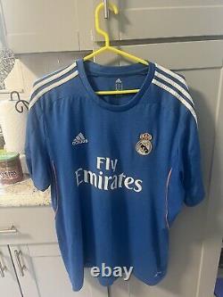 Gareth Bale Real Madrid Jersey 2013-14 Away Kit Jersey Adult XL