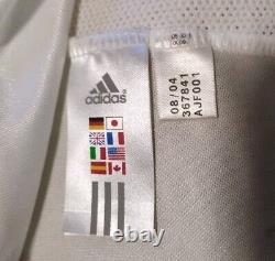 Genuine Retro Adidas David Beckham Real Madrid 2003-04 Home Soccer Jersey