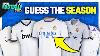 Guess The Year Of The Football Team S Jersey Real Madrid Edition Quiz Football 2021