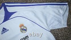 HIGUAIN #20 REAL MADRID SPAIN Official Home Player Jersey Soccer XL 2007-2008