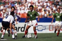 HUGO SANCHEZ Mexico Umbro 1994 WORLD CUP Jersey Shirt Camiseta Real Madrid XL