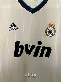 Higuain, Real Madrid 2-0 Dortmund 2013 Ucl Semifinal Match Worn Shirt Photomatch