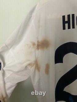 Higuain, Real Madrid 2-0 Dortmund 2013 Ucl Semifinal Match Worn Shirt Photomatch