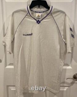 Hummel Real Madrid 1990-1992 Hummel Home jersey Men's Size Large