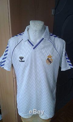 Hummel Real Madrid Spain Sanchez Era Vintage Rare Shirt Jersey Football