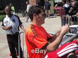 Iker Casillas Signed Real Madrid Soccer Jersey with proof