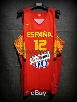 Issued Sergio Llull Spain Fiba Basketball Jersey Real Madrid Nba