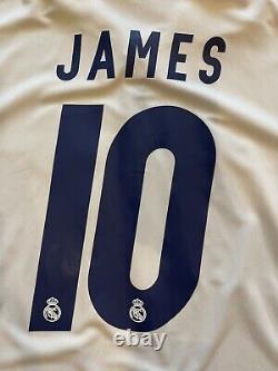 James Rodriguez #10 Real Madrid 2016-17 Home Jersey Size S Brand New