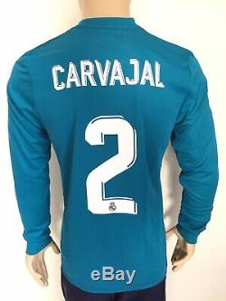 Jersey Adidas Real Madrid 2017-18 Carvajal third kitroom long sleeve