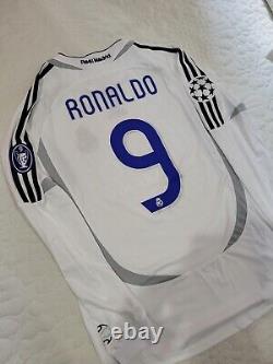 Jersey Real Madrid 06/07 UEFA Champion League, RONALDO # 9 Formotion