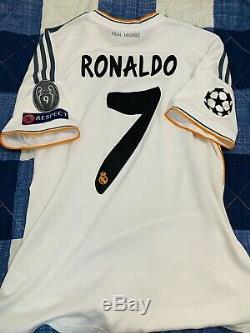 Jersey Real Madrid Formotion Ronaldo Final Lisbon Size 8