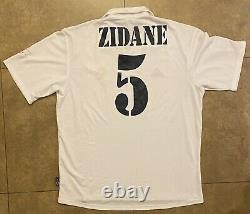 Jersey Real Madrid Zinedine Zidane 2002 Spain France 100% Authentic #5 Ronaldo