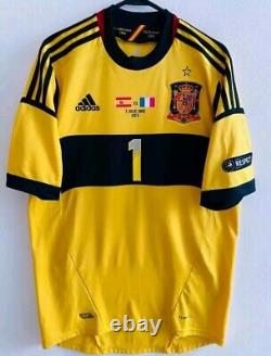 Jersey adidas Iker Casillas Real Madrid Spain Euro 2012 Rare Medium