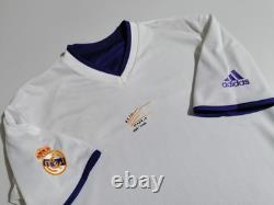 Jersey adidas Zidane Real Madrid (S) 2002 centenary reversible France vintage