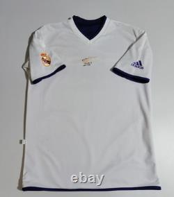 Jersey adidas Zidane Real Madrid (S) 2002 centenary reversible France vintage