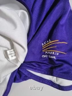 Jersey adidas Zidane Real Madrid (S) 2002 centenary reversible France vintage