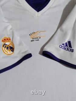Jersey adidas Zidane Real Madrid (S) 2002 centenary reversible France vintage