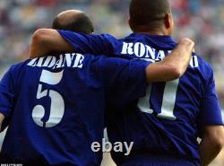 Jersey adidas Zidane Real Madrid (S) 2002 centenary reversible France vintage