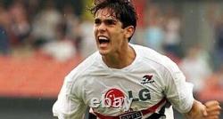 Jersey sao paulo #8 Kaka Signed 2002 Brazil 100% Original COA BRASIL REAL MADRID