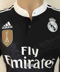 Jersey shirt Adidas Real Madrid away 2014 2015 dragon Adizero Kitroom varane pla