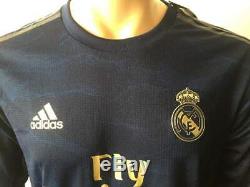Jersey shirt real madrid away long sleeve player issue climachill with badges ch