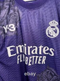 Jude Bellingham #5 Men's LARGE Adidas Y-3 Real Madrid 4th Jersey
