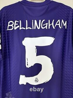 Jude Bellingham #5 Men's LARGE Adidas Y-3 Real Madrid Authentic 4th Jersey