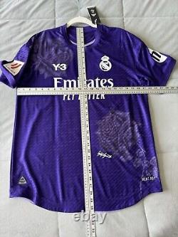 Jude Bellingham #5 Men's LARGE Adidas Y-3 Real Madrid Authentic 4th Jersey