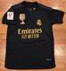 Jude Bellingham Adidas Real Madrid 2023-24 Jersey S Black Used La Liga Soccer