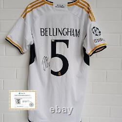 Jude Bellingham Signed Autographed Real Madrid Jersey COA