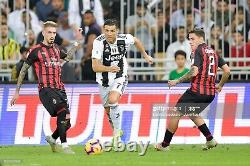 Juventus 2018-2019 Ronaldo Supercoppa Italia match issue player jersey size 7