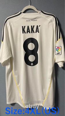 Kaka Real Madrid Adidas Soccer Jersey Shirt 09/10 #8 Size 4XL AC Milan Official