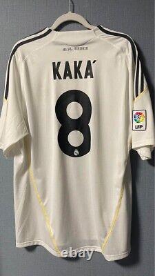 Kaka Real Madrid Adidas Soccer Jersey Shirt 09/10 #8 Size 4XL AC Milan Official