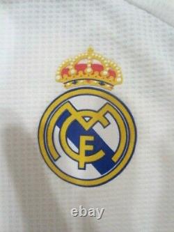 Karim Benzema Real Madrid CF La Liga Match Slim Fit Home Soccer Jersey 2020-2021