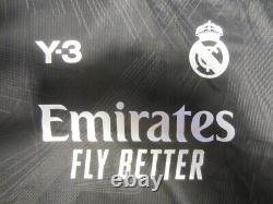 Karim Benzema Real Madrid UCL Match Slim Fit Black 4th Soccer Jersey 2021-2022