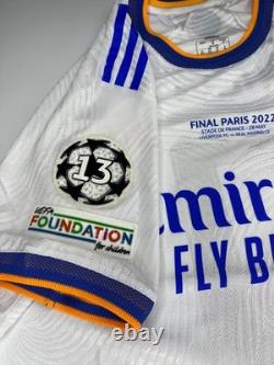 Karim Benzema SIGNED Jersey Real Madrid Final Champions League 2022 jersey + COA