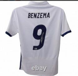 Karim benzema signed real madrid jersey (Beckett) Original adidas