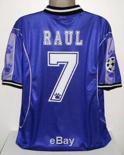 Kelme Real Madrid Away Champions 1997 Raul L Original Jersey Shirt