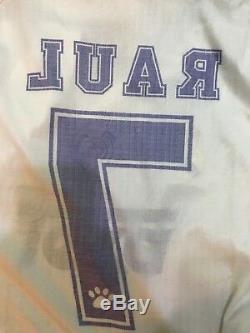 Kelme Teka Real Madrid Cf 1996 1997 Match Worn Shirt Jersey Cosmos Spain Raul