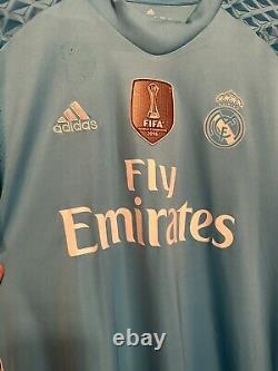 Keylor Navas Adidas Real Madrid 16/17 Home Goalkeeper Jersey Large