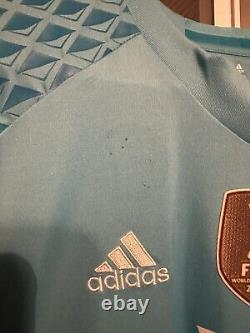 Keylor Navas Adidas Real Madrid 16/17 Home Goalkeeper Jersey Large
