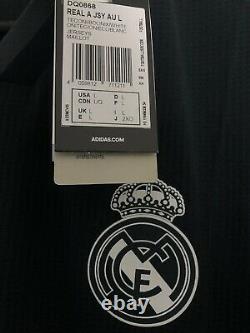 Kroos #8 Real Madrid 2018/19 Large Authentic Away L/S Shirt Jersey Adidas BNWT