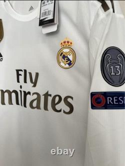 Kroos #8 Real Madrid 2019 Champion League Jersey Men's Size XL (slim Fit)