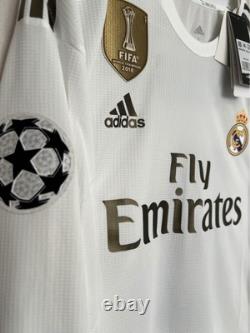Kroos #8 Real Madrid 2019 Champion League Jersey Men's Size XL (slim Fit)