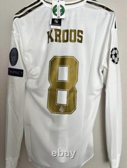 Kroos #8 Real Madrid 2019 Champion League Jersey Men's Size XL (slim Fit)